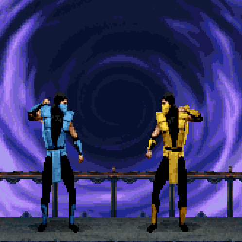 Mortal Kombat retro arcade screenshot